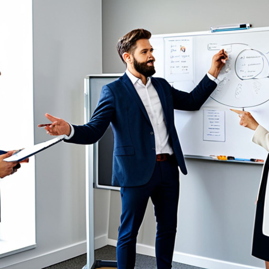 **

A diverse team of professionals collaborating in a modern office. They are brainstorming ideas on a whiteboard, fully clothed in business attire. The atmosphere is bright and energetic. Perfect anatomy, correct proportions, natural pose, well-formed hands, proper finger count, natural body proportions. Safe for work, appropriate content, fully clothed, professional, family-friendly.

**