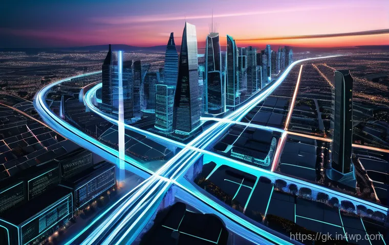 Transformer와 GNN의 조합 가능성 - A cutting-edge representation of Multimodal AI building a real-time knowledge graph. The scene shows...