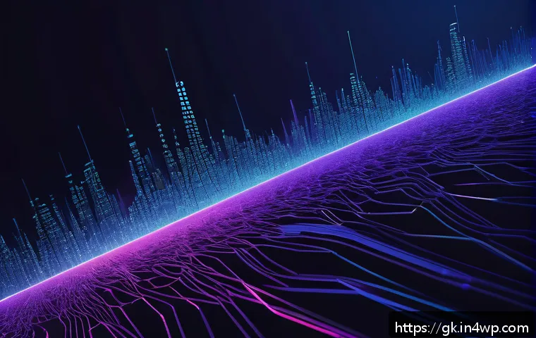 Transformer 아키텍처의 구현 패턴 - A futuristic digital illustration of a Transformer neural network architecture, showcasing multiple ...