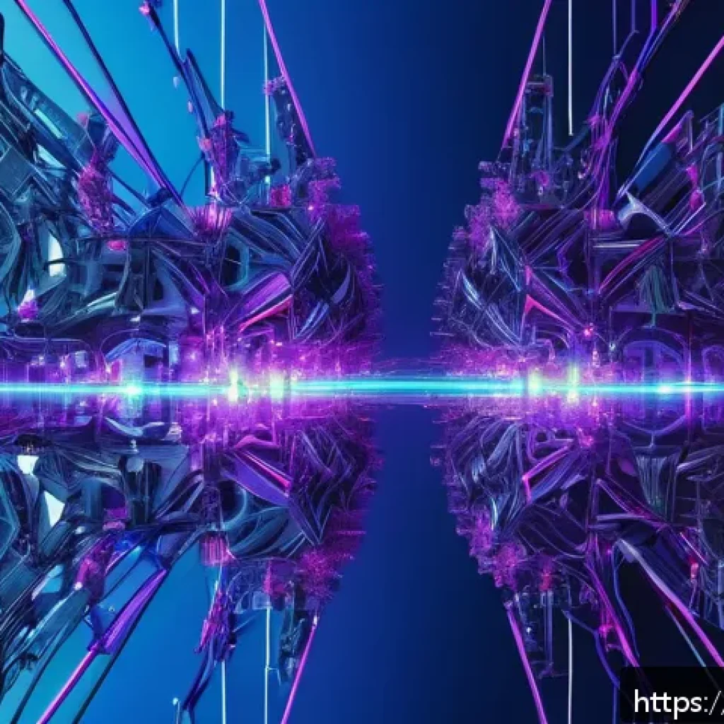 Transformer와 RNN 비교 분석 - A futuristic digital illustration depicting the contrast between RNN and Transformer neural networks...